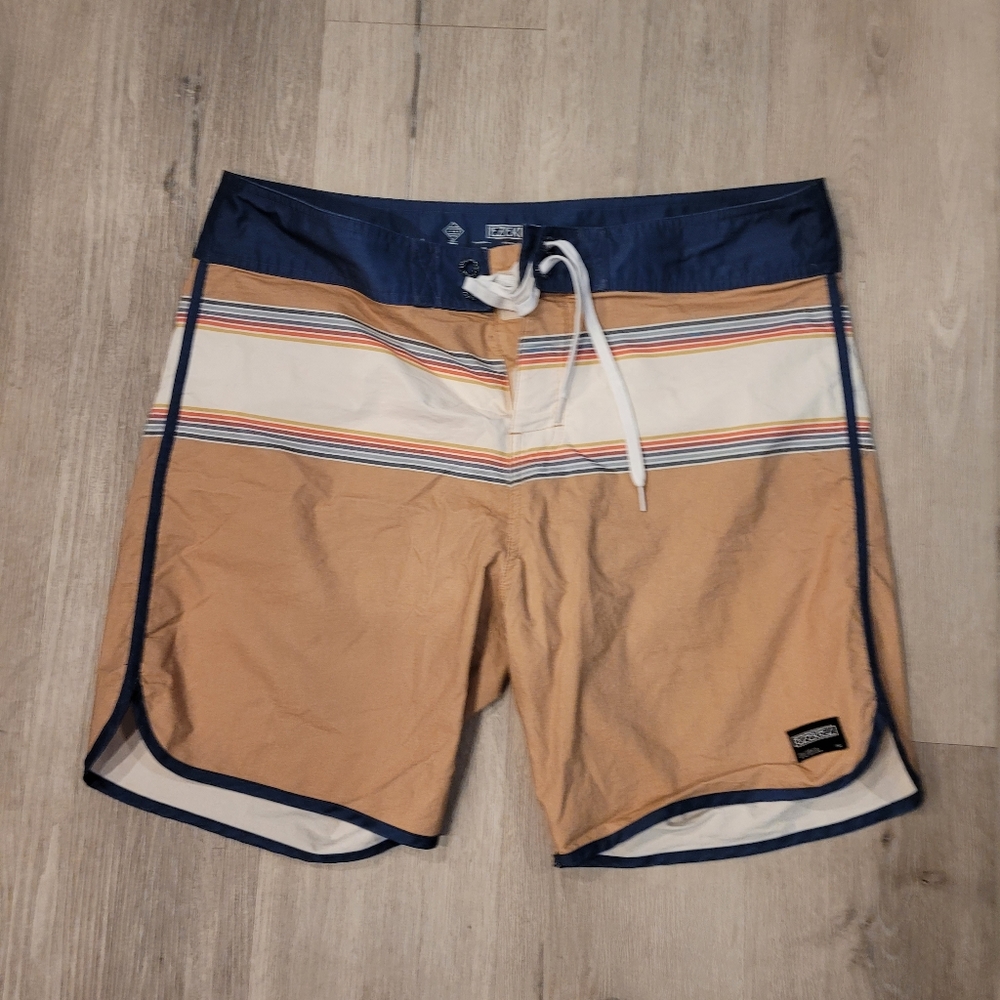 Ezekiel Colorblock Board Short Swim Trunks Size 36